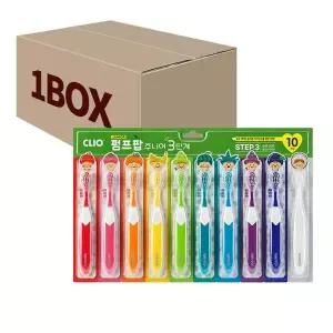 크리오 펌프팝 주니어3단계 초극세모 칫솔 10입 x12개