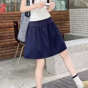 여름 밴딩 숏치마 봄 A라인 스커트 치마 WFLX6DU