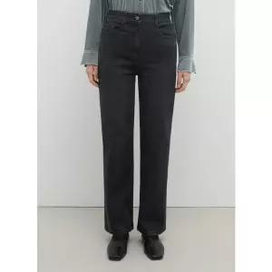 쉬즈미스 밴딩 기모 스트레이트 데님 팬츠 907742