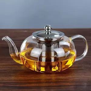 [골드스마일]마리안 티포트 내열 유리 로하티 유리주전자 800ml