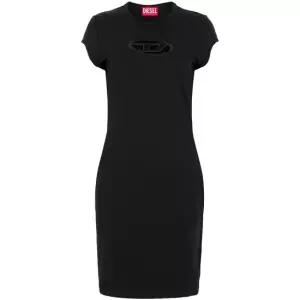 MUST IT_ 블랙 D-ANGIEL 미니 원피스 A06270 0AFAA9XXA