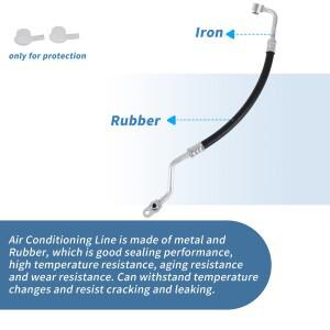 호환 어코드 2013-용 UXCE AC 냉매 액체 호스 압력 에어컨 파이프 라인 No.80315TS6H01 고무 Iro