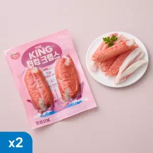 동원 더킹 크랩스 오리지널 냉장 맛살 140g 2개