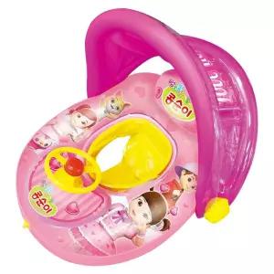 SR 콩순이 파라솔 쿠션보행기 23튜브 미니 작은 휴가 휴양지 수영장용품