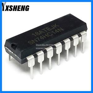 10PCS SN74HC14N DIP14 SN74HC14 DIP 74HC14N 74HC14 인버터 육각 슈미트 트리거 DIP-14 IC 칩