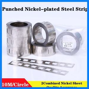 니켈 도금 강철 스트립 18650 리튬 배터리 연결 부품 18650 리튬 배터리 팩 용접 니켈 벨트용 10 m