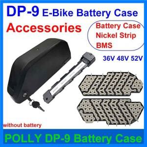 POLLY DP-9 배터리 케이스 36V 48V 52V 60V 72V 적합 91PCS 18650 셀 상자 니켈 스트립 10S 13S 14S 35A BM