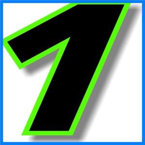 10/15 cm 클래식 자동차 스티커 데칼 그래픽 검정색 번호 녹색 테두리 번호 스티커 오토바이 K67