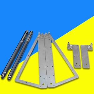 머피 벽 침대 메커니즘 유압 힌지 숨겨진 하드웨어 키트 0.92m 접이식