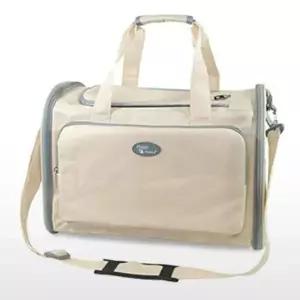 [골드스마일]이동가방 강아지 접이식 베이지 1P 이동장 숄더백 강아지숄더백