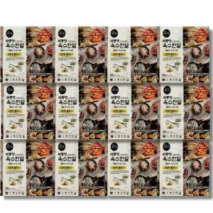 해통령 육수한알 진한맛 플러스 5g x 50개입 12팩