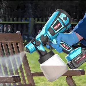 페인트분사기 무선 도색 소독 고압 전동 분체 충전