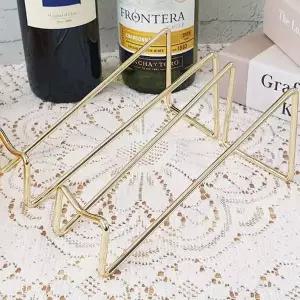 감성 금색 와인병거치대 와인받침대 금속 부엌