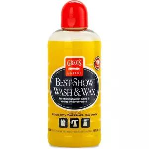 그리오트의 차세차 및 세차용 베스트 오브 쇼 워시 앤 왁스 카나우바 함유 코팅 고광택 광택 자동차 페인트