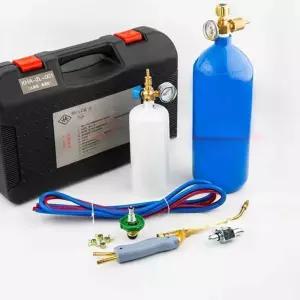 휴대용 산소 용접기 세트 에어컨 절단기 용접 산소통 냉방