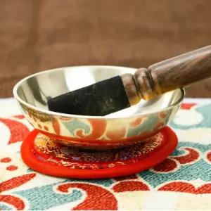 명상 싱잉볼 구리 수제 마음챙김 싱잉볼 사운드 힐링 요가볼 릴렉세이션 타악기