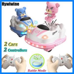 원격 제어 범퍼 자동차 소리와 빛 음악 부모-자식 경쟁 상호 작용 어린이를위한 카트 전투 소년 장난감 이