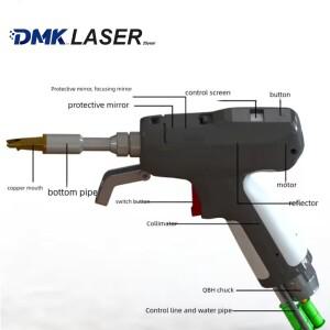 DMK Au3tech 오리지널 HW980 4 in1 핸드헬드 레이저 용접 헤드 3000W  용접/절단/청소/용접 채널 청소용