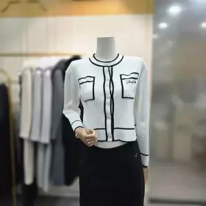 [에고이스트]배색 라인 가디건 ER2JK302IV_CA