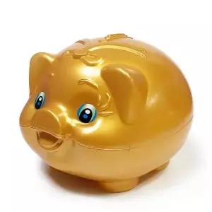 동물저금통 414DZR15 동전저금통 황금 돼지저금통 대