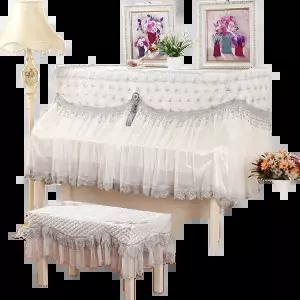 피아노커버 레이스 전체덮개 방수 피아노방진 피아노덮개 피아노의자커버 맞춤형