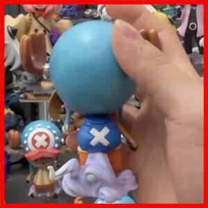 원피스 핫셀 10cm 애니메이션 피규어 토니 토니 쵸파 피규어 귀여운 PVC 스태츄 컬렉션 모델 생일 선물 맞