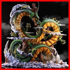 21cm 드래곤볼 애니메이션 캐릭터 드래곤 피규어 드래곤과 손오공 PVC 스태츄 컬렉션 모델 장식용 장난감