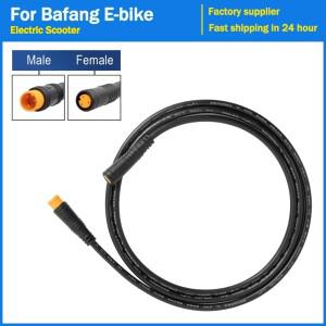 [호환제품] 연장 케이블 3 핀 센서  자전거 BAFANG 전자 브레이크 레버 100CM 남성여성 엄지 스로틀 커넥터