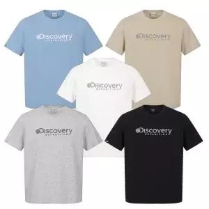 갤러리아 디스커버리 남성 프레시벤트 로건 반팔티셔츠 DMRS71063