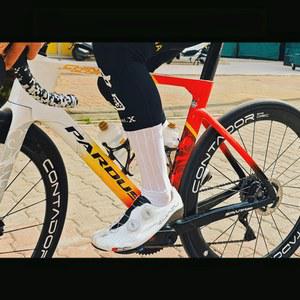 슬립 실리콘 여름 에어로 양말 Whiteline 사이클링 남성 자전거 스포츠 러닝 Calcetines