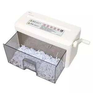 수동 715IFP58 포터블 문서세단기 2M 마이크로형