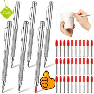 전선관 다이아몬드 스크라이빙 펜 텅스텐 카바이드 팁 조각 스타일러스 펜촉 유리 세라믹 금속 마킹