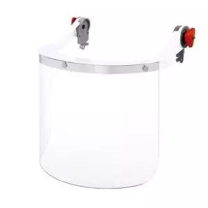 [골드스마일]투명보안면 산업용 홈타입 부착형 오토스 안전모