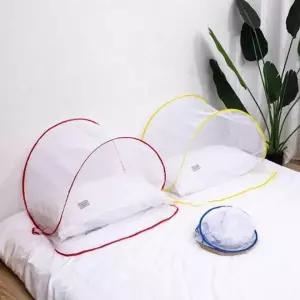 [콩심팥심]유아 모기장 원터치 휴대용 방충망 아기