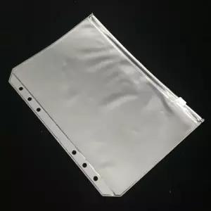 6공 반투명 속지 A5 현금바인더속지 지퍼백 다이어리 현금바인더속지 현금챌린지속지