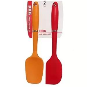 2P 실리콘 뒤지개 세트 주걱 DHK 요리스푼 뒤집게