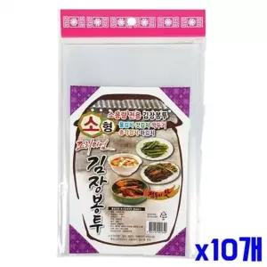 bns 소용량 전용 소형 김장봉투 5포기용 2매 x10개