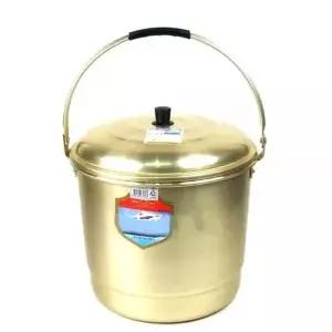 bns 황색 들통 3호 곰탕냄비 대형곰솥 빨래삶기 국수냄비