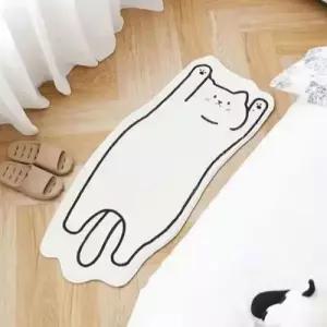 고양이 러그 발매트 푹신 쿠션 미끄럼방지 인테리어 효과 WFJF74D