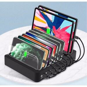 핸드폰 충전 거치대 태블릿 책상 멀티 다용도 보관함