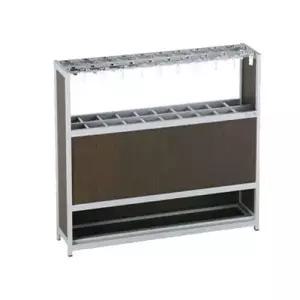 20구 우산 월넛 열쇠형 보관함 꽂이 업소 거치대 WFLX70I