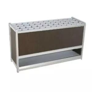 48구 꽂이 업소용 대형 보관함 거치대 월넛 우산 WFLX70W