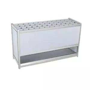 우산 대형 보관함 꽂이 거치대 60구 실버 업소용 WFLX710