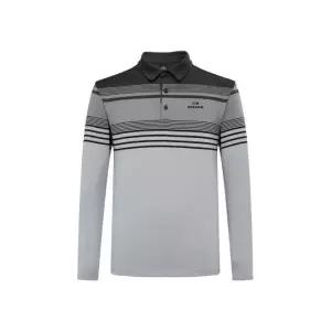 아이더 EIDER POP 스트라이프 남성 폴로 티셔츠_Misty grey DMU25284KM 358547