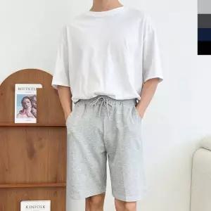 [라일리여성의류] Rly 남자여름조거팬츠 면트레이닝 트레이닝세트 뽀얌