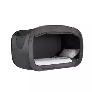 원터치 암막 난방 1인용 방한 텐트 야전침대 수면 침대 싱글