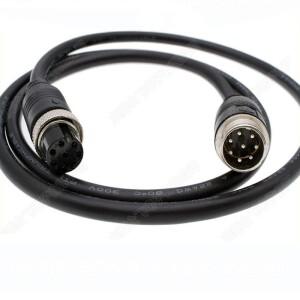 GX16 8 핀 코어 남성-여성 남성 여성 연장 케이블 항공 커넥터 CCTV 카메라 보안 DVR 플매트 카펫 러그 잭