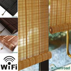 블라인드스크린 Sr8 만든 대나무 블라인드 롤러 Windows 태양 보호 셔터 나무 음영