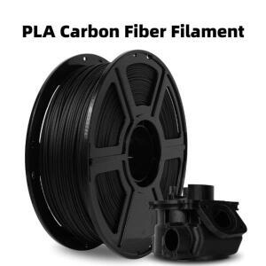탄소 섬유 필라멘트 1.75mm Pla 평균 3D 프린터용 고정밀 /- 0.02mm 카본 블랙 1KG/250G