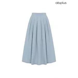 [ab.plus/신상] 핀턱 디테일 백밴딩 플레어 스커트 (LSZ5MS32A)